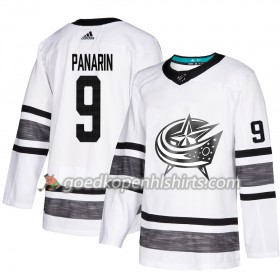 Columbus Blue Jackets Artemi Panarin 9 2019 All-Star Adidas Wit Authentic Shirt - Mannen